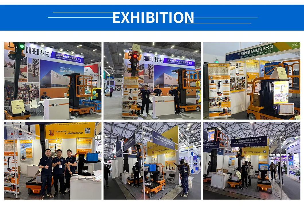 High Quality High-Speed Automated Electric Order Picker for Warehouse Use