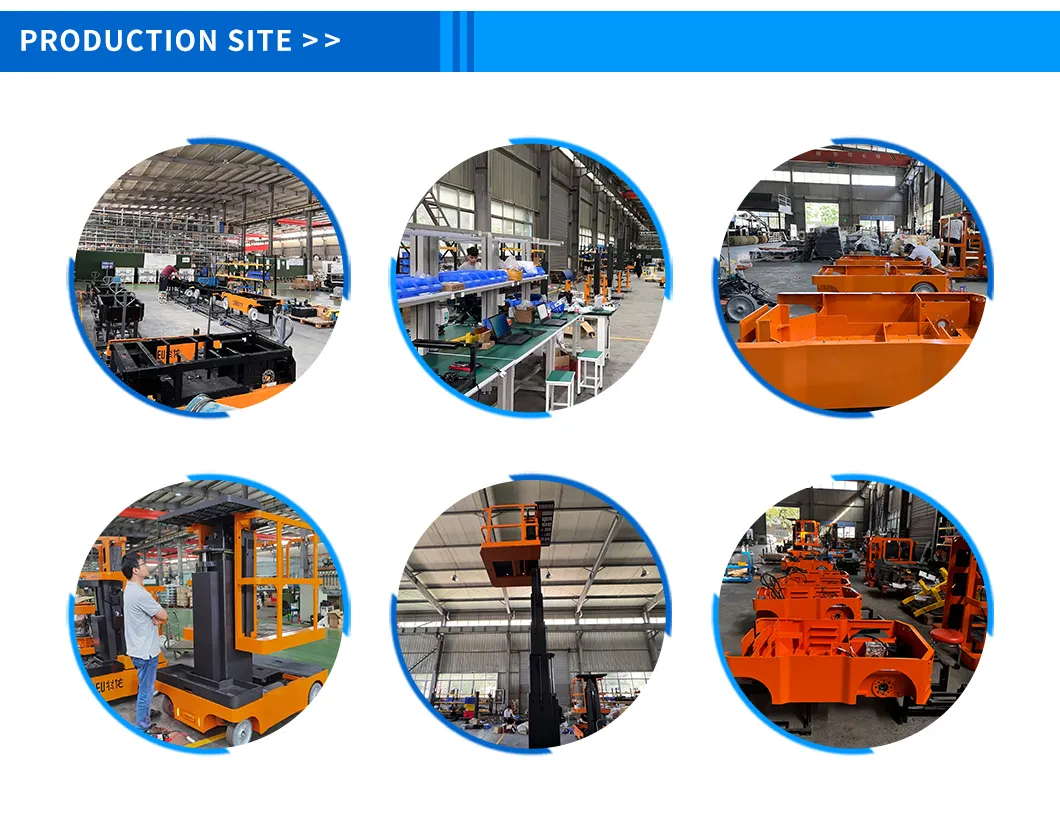 Customized Prefabricated Efficient Space - Saving Order Picker for Warehouse