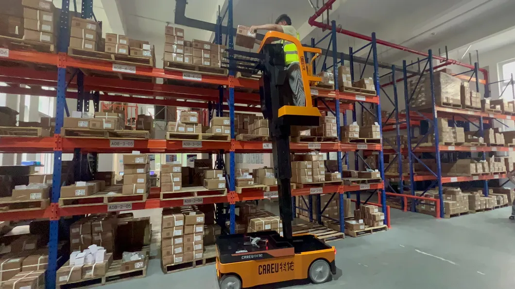 Easily Assembled Smooth Flexible Order Picker Machine on Sale